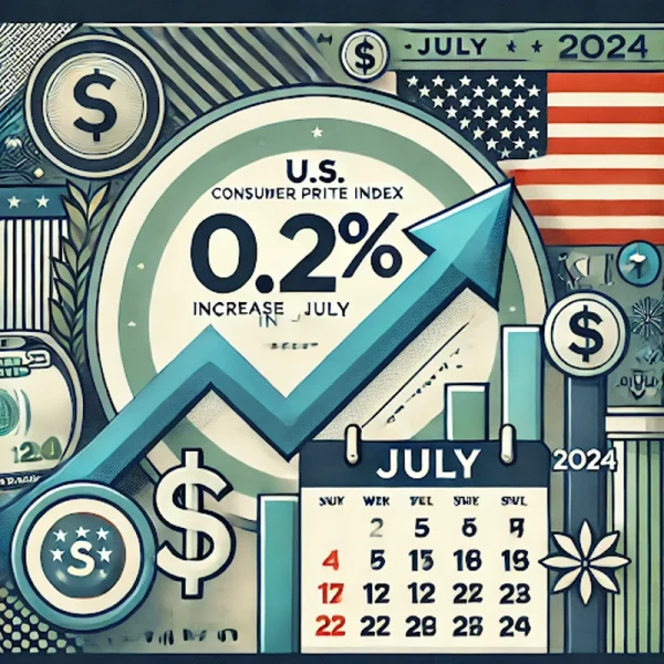 Индекс потребительских цен США в июле вырос на 0,2%, как и ожидалось.